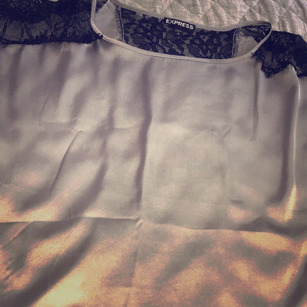 Express silk & Lace top